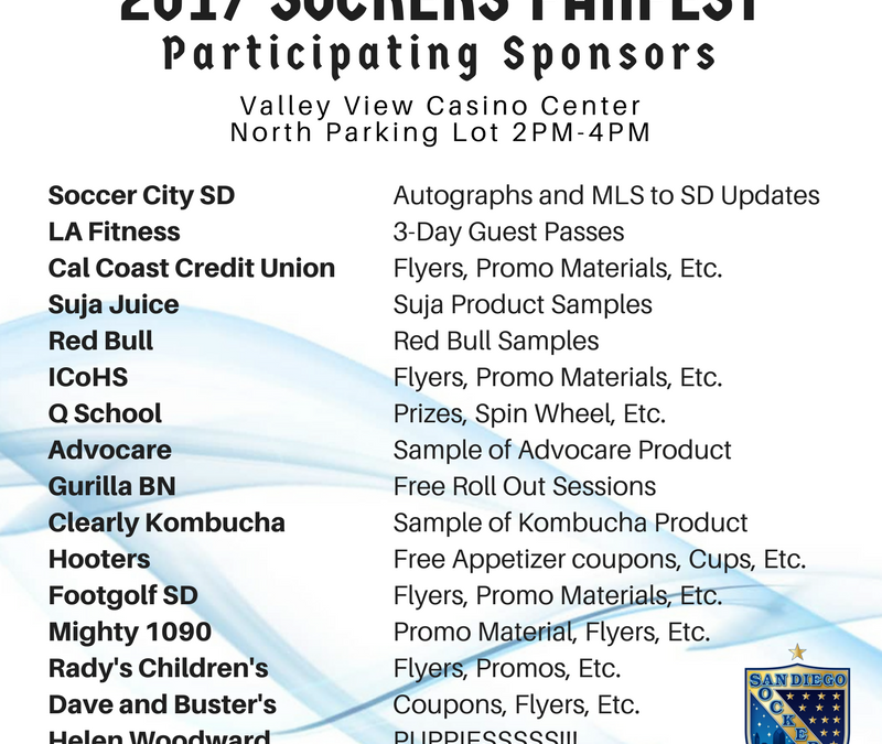 2017 San Diego Sockers Fanfest