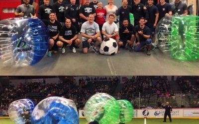 SD Police vs. SD Firefighters at SD Sockers Halftime Event