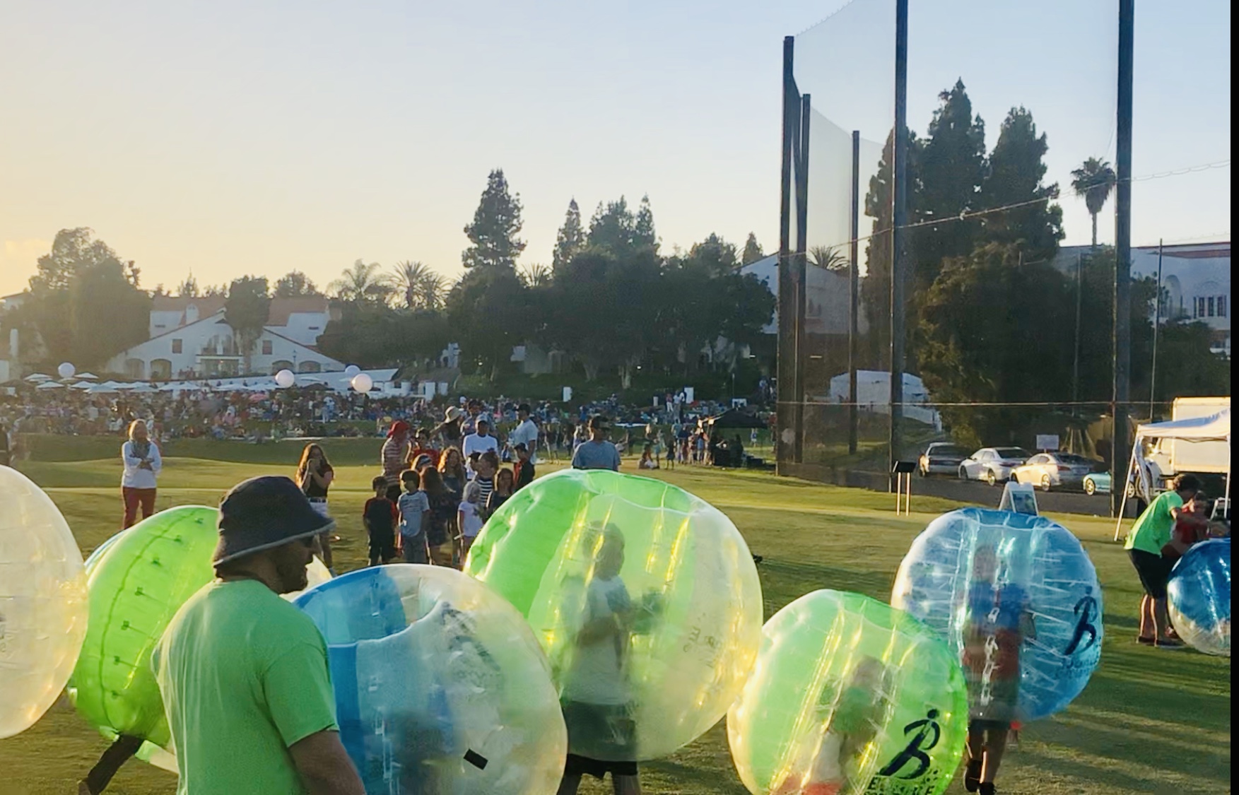Bubble Soccer at the San Diego Gulls Ice Rink Bubble Soccer at the San Diego Gulls Ice Rink